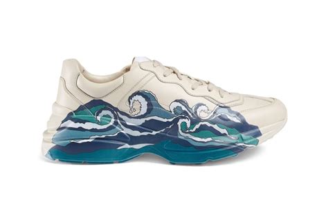 gucci sneakers rhyton waves|Gucci rhyton sneaker sale.